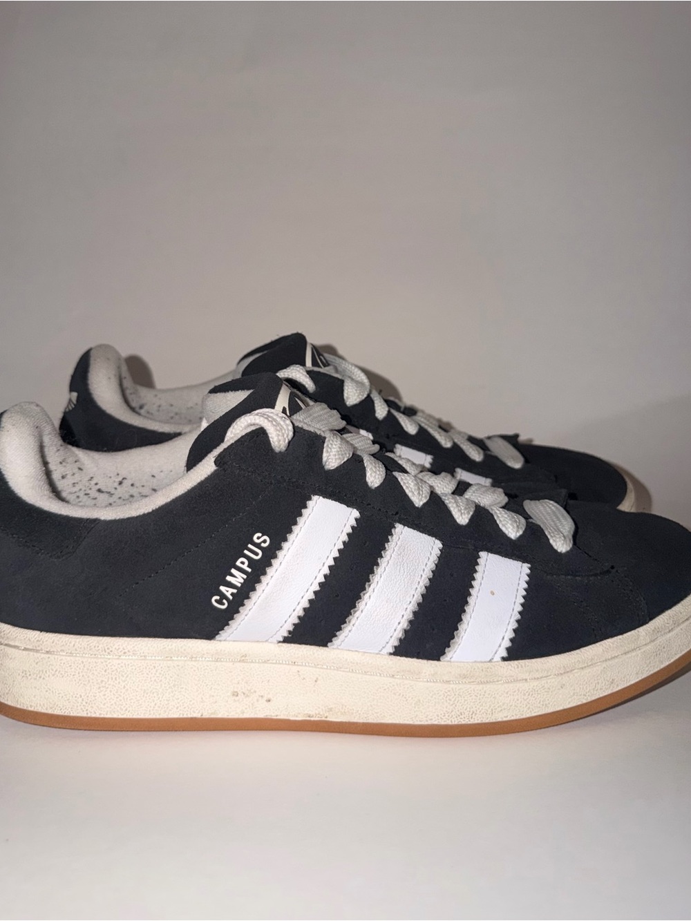 adidas Campus Sneakers in Navy Blue and White